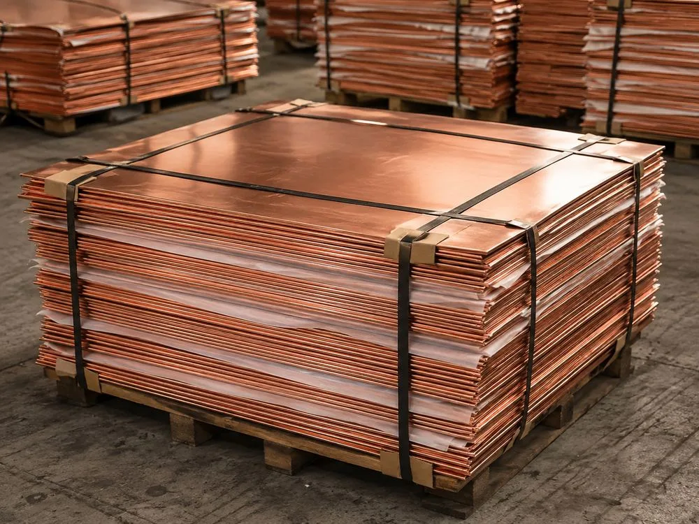 Reference Stacked Packaging for Copper Plate