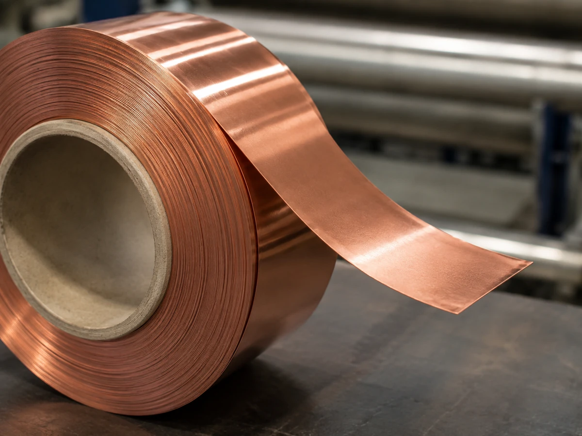 Oxygen-Free Copper Shielding Foil Roll - Product view