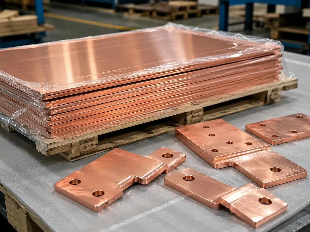 TU1 Oxygen-Free Copper Busbar - Product view