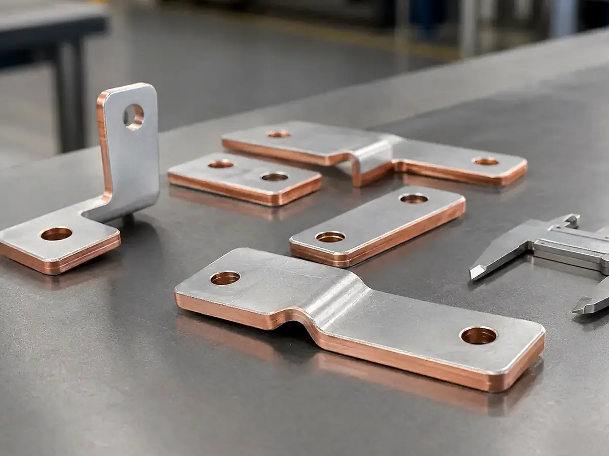 Punched Copper Busbar - Product view