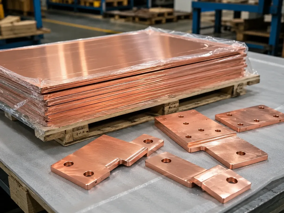 C11000 Switchgear Copper Sheet / Cut Plate - Product view