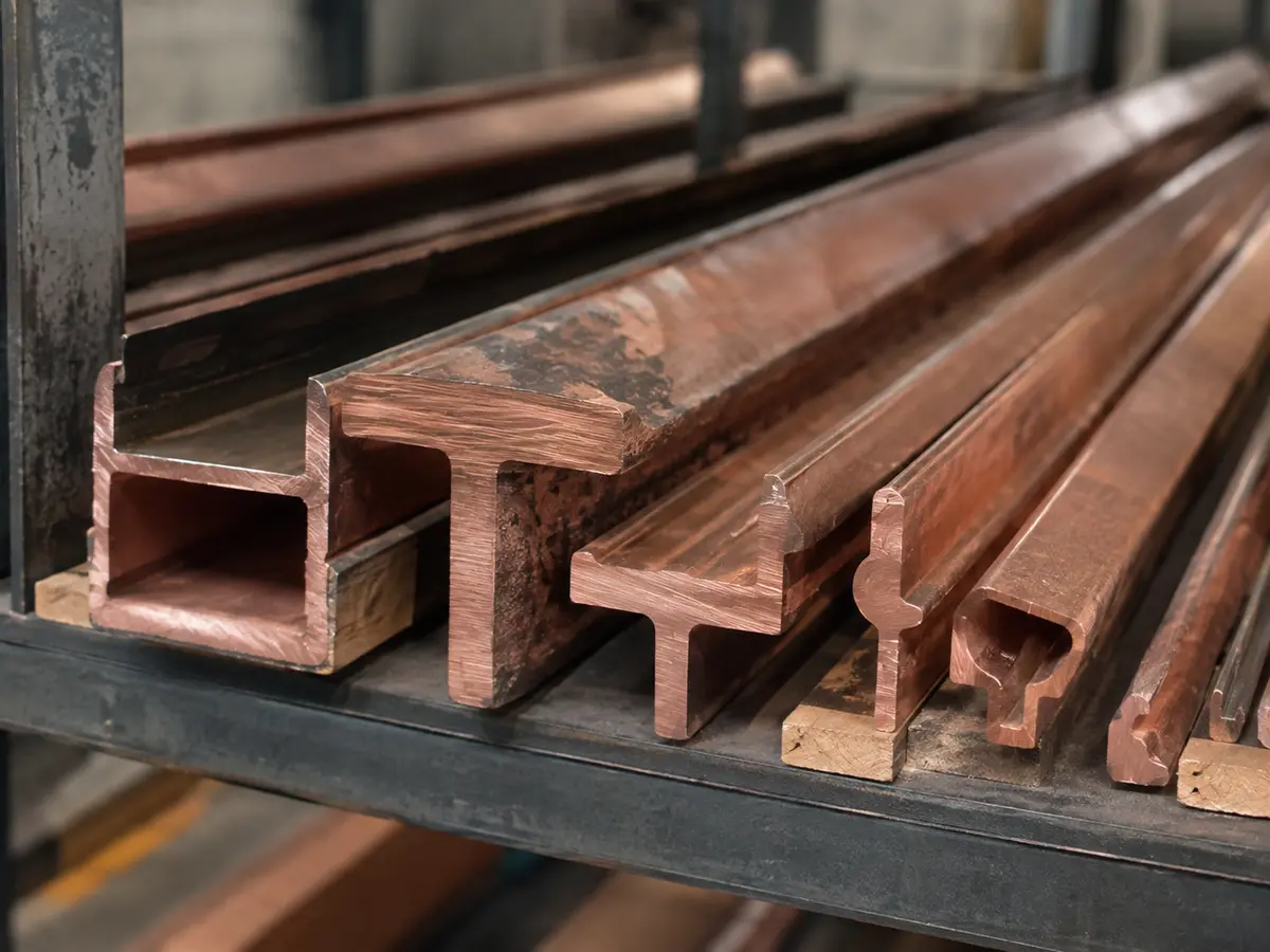 HONGYUAN custom copper alloy profiles