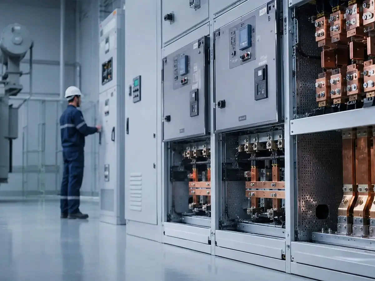 Punched Copper Busbar - Product view