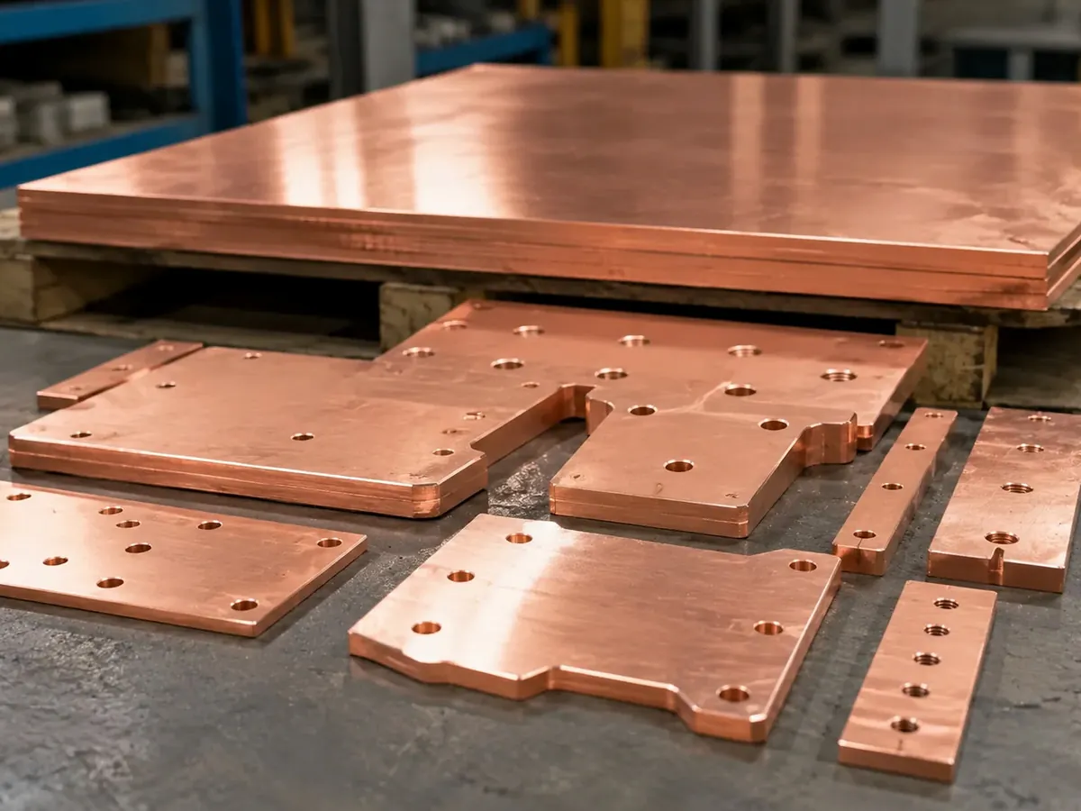 TU1 Oxygen-Free Copper Busbar - Product view