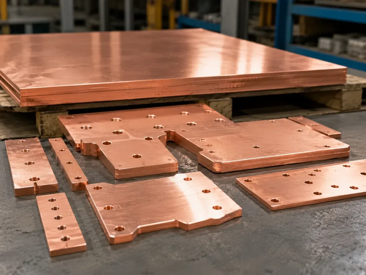 C10100 OFE Copper Sheet - Product view