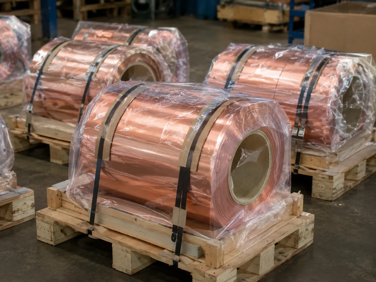Oxygen-Free Copper Shielding Foil Roll - Product view